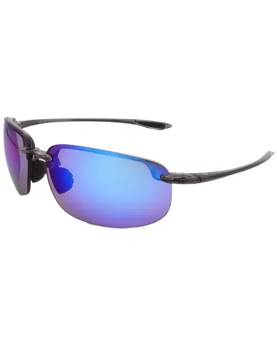 Maui Jim Unisex B456 57mm Polarized Sunglasses In Blue