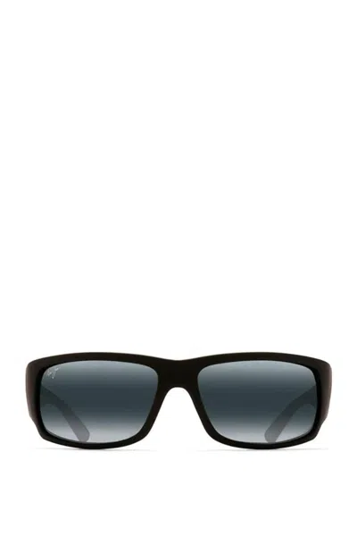 Maui Jim Unisex's Jim World Cup Sunglasses In Matte Black/neutral Grey