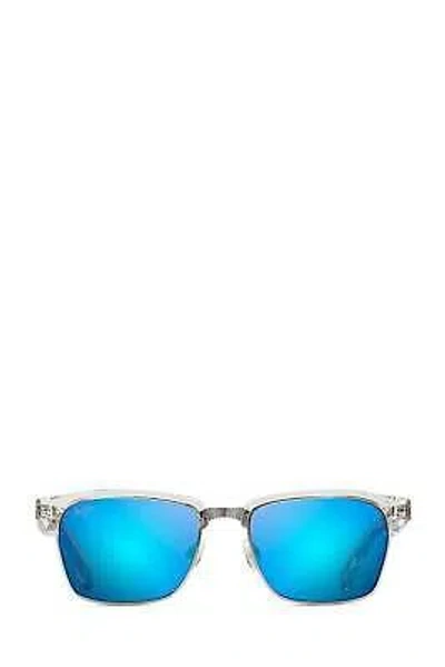 Pre-owned Maui Jim Unisex's Men Kawika 54mm Sunglasses For Women - Size One Size In Blue