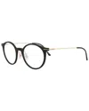 Maui Jim Unisex Mjo2414 49mm Optical Frames In Black