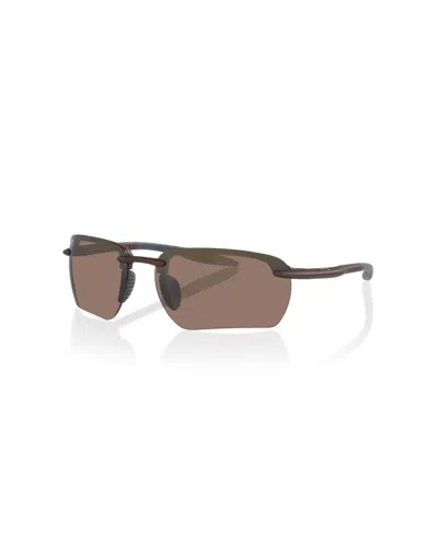 Maui Jim Unisex Pio Polarized Sunglasses, Mj000859 In Brown