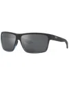 Maui Jim Unisex Polarized Sunglasses, Alenuihaha In Gray,black