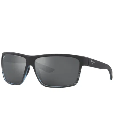 Maui Jim Unisex Polarized Sunglasses, Alenuihaha In Gray,black