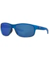 Maui Jim Unisex Polarized Sunglasses, Kaiwi Channel 62 In Blue