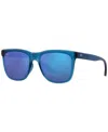 Maui Jim Unisex Polarized Sunglasses, Mj00069155-z 55 In Blue Matte