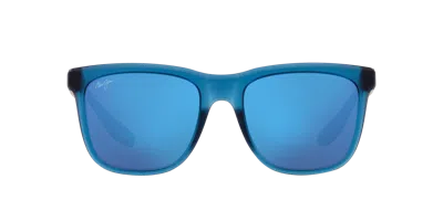 Maui Jim Unisex Sunglass Pehu In Blue Hawaii Mirror Polarized