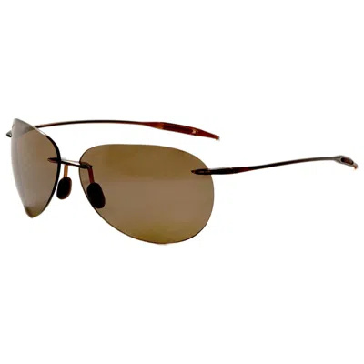 Maui Jim Unisex Sunglasses In Brown