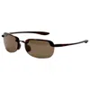 Maui Jim Unisex Sunglasses In Brown
