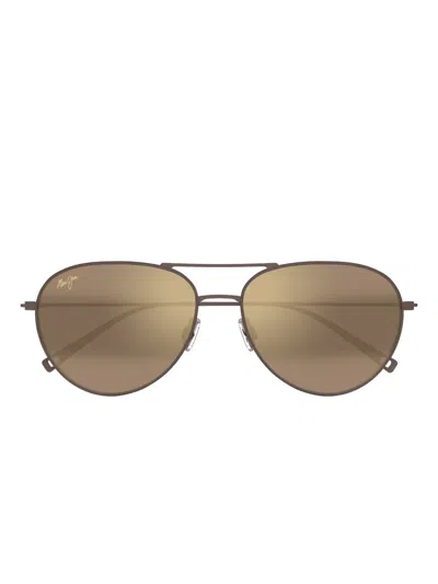 Maui Jim Walaka Sunglasses In Brown