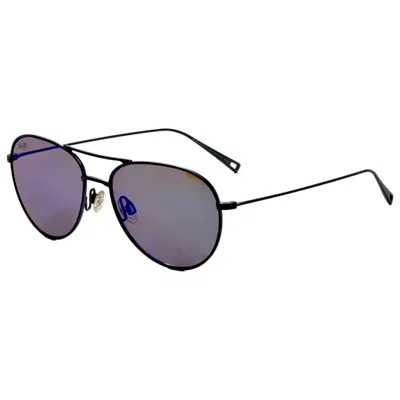 Maui Jim Walaka Unisex Sunglasses In Black