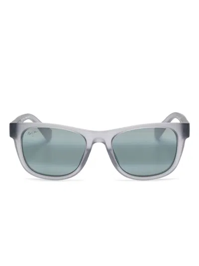 Maui Jim Wayfarer-frame Sunglasses In 灰色