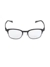Maui Jim Women's 47mm Rectangle Reading Glasses In Black