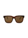 Maui Jim Women's 54mm Rectangle Sunglasses In Tortoise