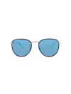 Maui Jim Women's 54mm Round Sunglasses In Blue