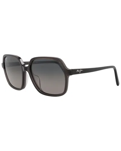 Maui Jim Women's 55mm Polarized Sunglasses In Black