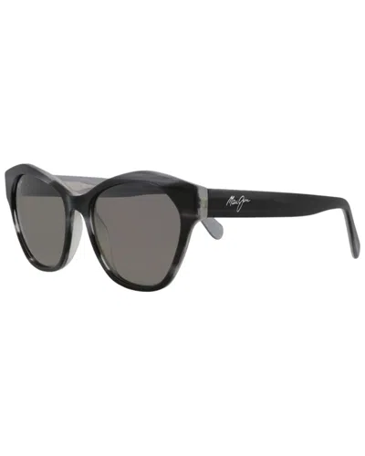 Maui Jim Women's 55mm Polarized Sunglasses In Black