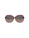 Maui Jim Women's 59mm Oversized Sunglasses In Pink