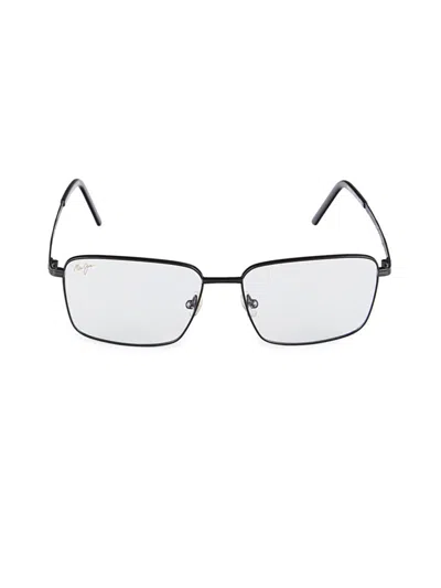 Maui Jim Women's 59mm Rectangle Eyeglasses In Black