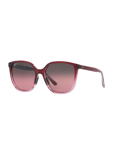 Maui Jim Women's Good Fun Polarized Sunglasses, Mj000753 In Red