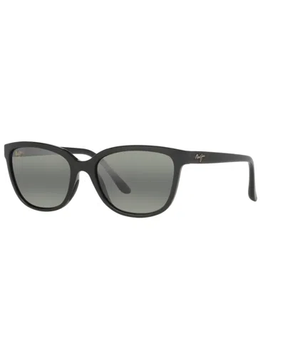 Maui Jim Women's Honi Polarized Sunglasses, Mj000788 In Black Shiny