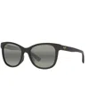 Maui Jim Women's Kiopaa Polarized Sunglasses, Mj000787 In Black Shiny