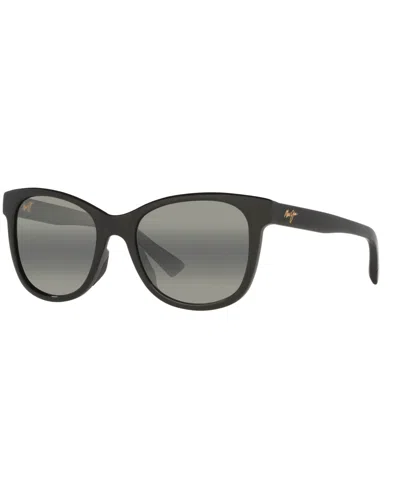 Maui Jim Women's Kiopaa Polarized Sunglasses, Mj000787 In Black