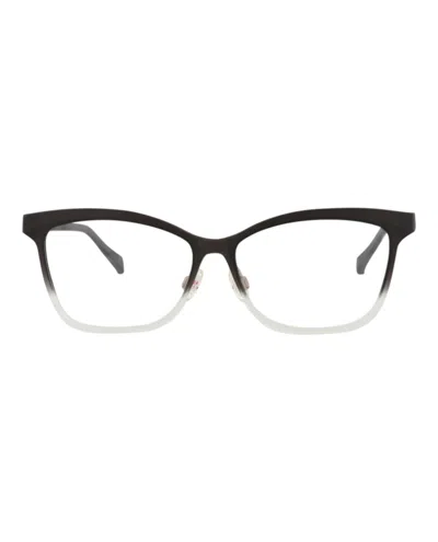 Pre-owned Maui Jim Women's  Squareframe Nylon Optical Frames In Black Black Transparent (mjo2617/94m)