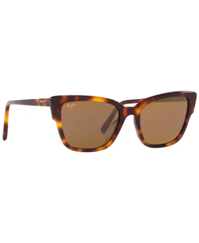 Maui Jim Woman Sunglass Kou In Bronze Polar