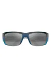 Maui Jim World Cup Gradient-lenses Sunglasses In Blue