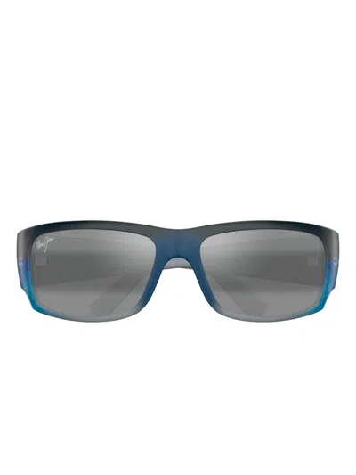 Maui Jim World Cup Gradient-lenses Sunglasses In Blue