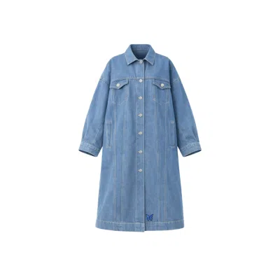 Maui X Lolita Blue All-star Women's Oversized Denim Jacket