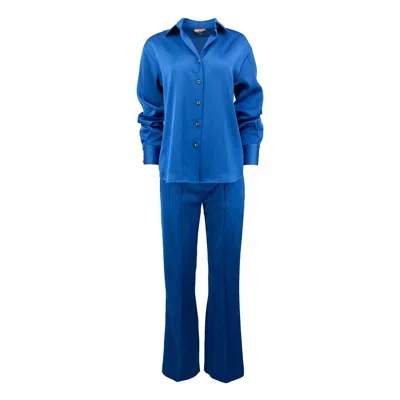 Maui X Lolita Stella Blue Pants Set