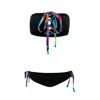 Maui X Lolita Women's Black / Blue / Yellow Amina Bikini In Black/blue/yellow