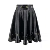 Maui X Lolita Women's Black Duchess High-waisted Skirt In Black