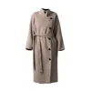 Maui X Lolita Women's Brown Clay Wool Cashmere Coat In Brown