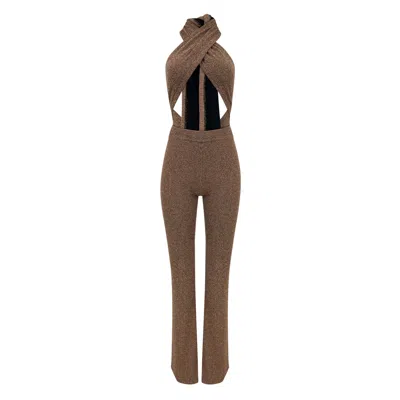 Maui X Lolita Women's Gold Gwyneth Copper Romper