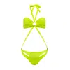 Maui X Lolita Women's Gold Yazmin Neon One-piece Swimsuit In Gold
