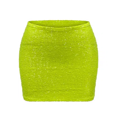 Maui X Lolita Women's Green Quinn Sequin Skirt