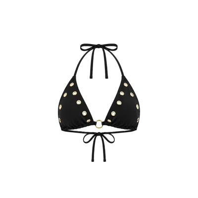 Maui X Lolita Women's  Classic Black Bikini Top