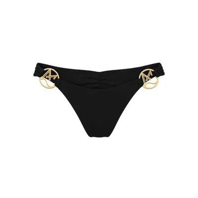 Maui X Lolita Women's  Classic Black Butterfly Bikini Bottoms