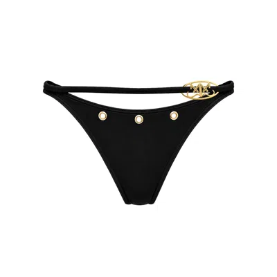 Maui X Lolita Women's  Classic Black Fly Girl Bikini Bottoms