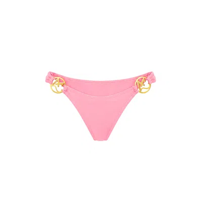 Maui X Lolita Women's  Classic Pink Brazilian Bikini Bottoms