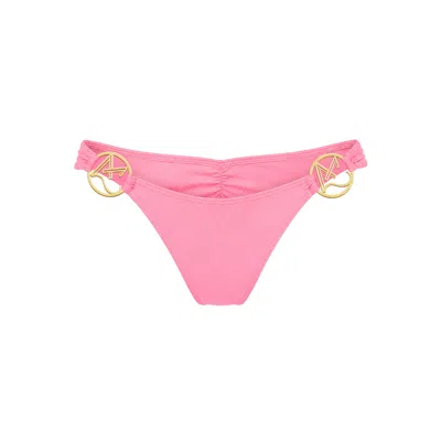 Maui X Lolita Women's  Classic Pink Butterfly Bikini Bottoms