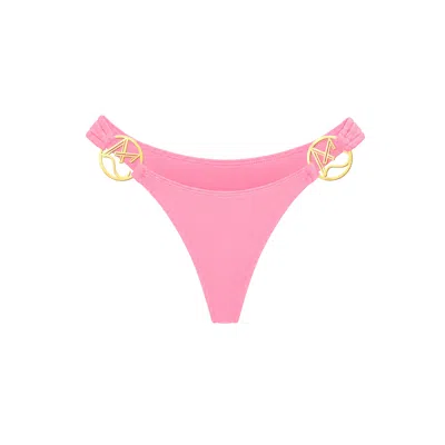 Maui X Lolita Women's  Classic Pink Thong Bikini Bottoms