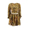 Maui X Lolita Yellow / Orange / Black Gigi Two-piece Skirt Set
