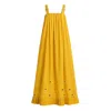 Maui X Lolita Yellow / Orange Paola Mustard Maxi Boho Dress