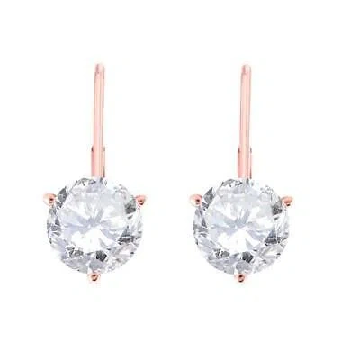 Pre-owned Maulijewels 1/2 Carat White Diamond ( H-i/ I1-i2 ) Women's Three Prong Set