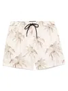 Mauna Kea All Over-print Swim Shorts In Neutrals