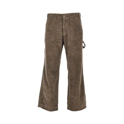 Mauna Kea Corduroy Carpenter Pants In Brown