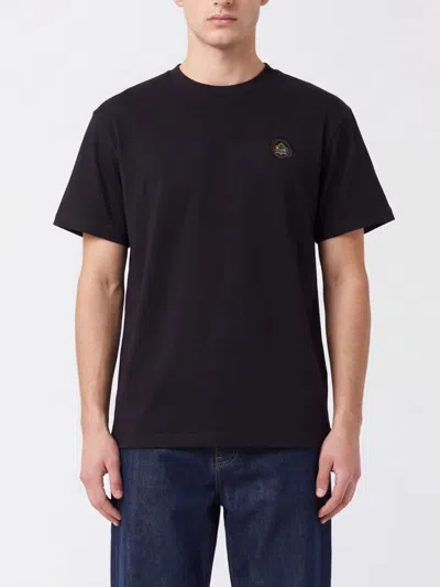 Mauna Kea Cotton T-shirt With Graphic Print And Back Logo In Black